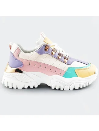 Barevné dámské tenisky sneakers (AD-580) Barevné dámské tenisky sneakers (AD-580)