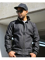Result R 406X Džínová 3-vrstvá softhellová bunda blouson 30.406X washed blue Result R 406X Džínová 3-vrstvá softhellová bunda blouson 30.406X washed blue