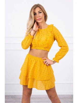 Hořčicové boho šaty Hořčicové boho šaty