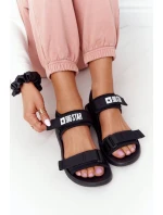 Dámské Sportovní Sandály Big Star HH274A024 Černé