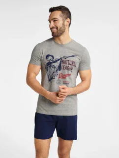 Pyžamo Flair 40676-09X Melange Námořnická modrá - Henderson