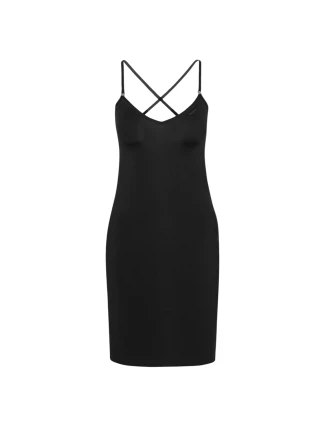 Dámská kombiné Body Make-Up T Dress 02 - BLACK - černé 0004 - TRIUMPH