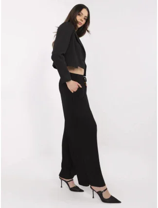 Kalhoty D16080AB62392D1 černá