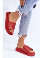 Dámské pantofle Big Star - červené Dámské pantofle Big Star - červené