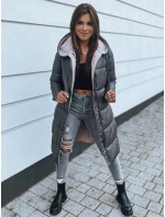 Dámská bunda KERMIT šedá FashionStreet TY2863 Dámská bunda KERMIT šedá FashionStreet TY2863