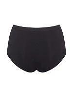Dámské kalhotky GO Sense Highwaist 2P - BLACK - černé 0004 - SLOGGI