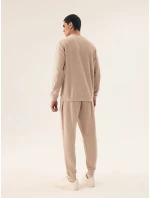 Pánské pyžamo 42638 Desert beige - HENDERSON