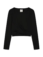 Champion Croptop W 117435 KK001 tričko s kulatým výstřihem Champion Croptop W 117435 KK001 tričko s kulatým výstřihem