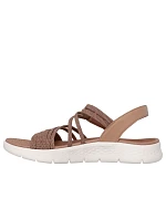 Dámské sandály Skechers GO WALK FLEX SANDAL EMMA 141473 TAN