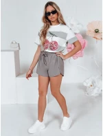 Dámské šortky MISSRUN šedé FashionStreet SY0425