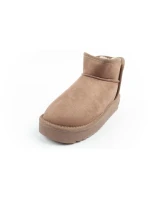 D.Franklin snow boots women winter fashion fur insulated boots brown kotníkové boty dámské