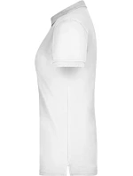 Daiber JN 709 Dámské elastické piqué polo 02.0709 white Daiber JN 709 Dámské elastické piqué polo 02.0709 white