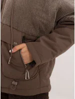 Bunda MBM KR AJ218.42 hnědá Bunda MBM KR AJ218.42 hnědá