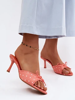 Klapky na podpatku model 227938 Step in style
