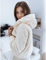 Dámská bunda FRESCO ecru FashionStreet TY3344