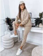 KSENIIA PREMIUM dámská tepláková souprava ve světle béžové barvě FashionStreet AY0784