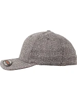 Flexfit 6355 6 panelová kšiltovka "Melange" 55.6355 dark heather grey