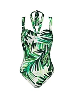 SUMMER PALM – Vycpané bandeau plavky s odnímatelnými ramínky Triumph