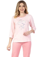 Dámské pyžamo 671 pink - REGINA Dámské pyžamo 671 pink - REGINA