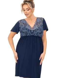 Noční košile Melania blue plus - Donna