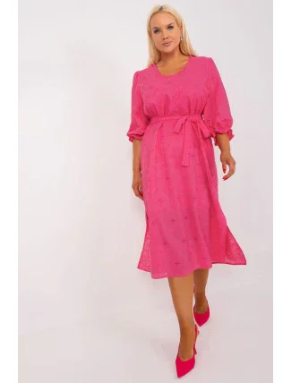 šaty plus size model 182287 Lakerta šaty plus size model 182287 Lakerta