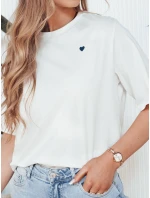 MILOV ecru dámské tričko FashionStreet RY2548