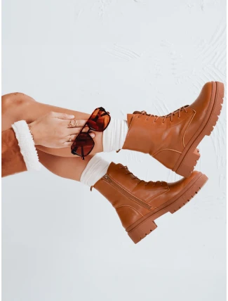 Dámské kozačky STYLOBOSS camel FashionStreet ZY0520