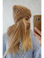 Dámská čepice Cina K259 hnědá