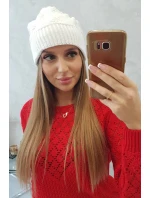 Dámská čepice Leonia K342 bílá Dámská čepice Leonia K342 bílá