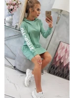 Šaty Off White dark mint