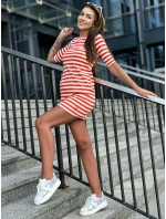 TW SK 2092 šaty.83P oranžová TW SK 2092 šaty.83P oranžová