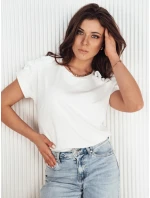 Dámské boho tričko EKOSTIA ecru FashionStreet RY2345