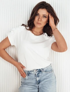 Dámské boho tričko EKOSTIA ecru FashionStreet RY2345