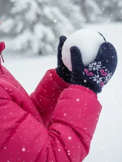 Rukavice YOCLUB RED-0020G Provázek