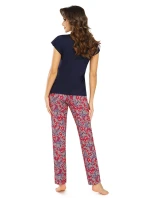 Dámské pyžamo Rita blue - Donna Dámské pyžamo Rita blue - Donna