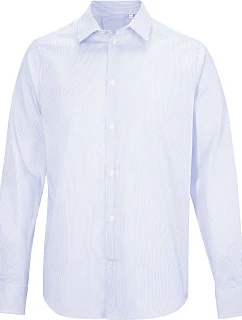 NEOBLU Baptiste Women Mikro keprová halenka s dlouhým rukávem 24.4339 blue stripes