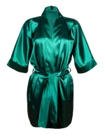 Dámský župan 90 Tmavě zelená - DKaren Dámský župan 90 Tmavě zelená - DKaren