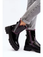 Polobotky na podpatku  model 190707 Step in style