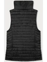 Tenká černá dámská vesta se stojáčkem (16M9072-392) Tenká černá dámská vesta se stojáčkem (16M9072-392)