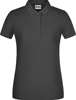 Daiber 8009 Dámské piqué polo z bio bavlny 02.8009 black