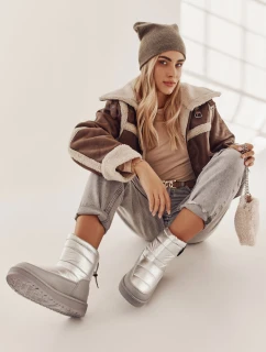 Dámské Sněhule Big Star II274118 Stříbrné