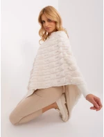 Poncho AT PN 2347.68 ecru