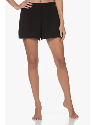 Dámské pyžamové kraťasy QS6851E UB1 černá - Calvin Klein Dámské pyžamové kraťasy QS6851E UB1 černá - Calvin Klein