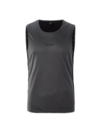 Pánské tričko Arien M 92800398331 černo-šedé - Hi-Tec Pánské tričko Arien M 92800398331 černo-šedé - Hi-Tec