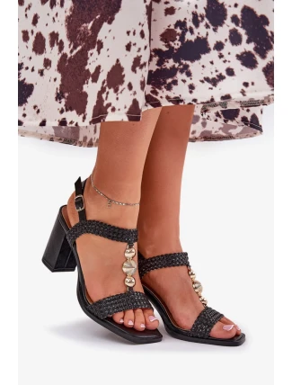 Sandály na podpatku  model 209920 Step in style