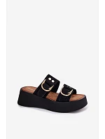 Klapky na platformě model 226359 Step in style Klapky na platformě model 226359 Step in style