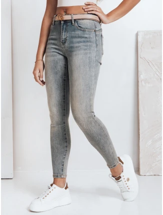 Dámské úzké push up džíny modré FashionStreet UY2796