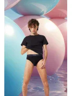 Pánské slipy EVER Ease Brief 2P - BLACK - černé 0004 - SLOGGI