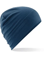 Beechfield B 370 Merino čepice 53.0370 steel blue