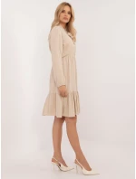 TW SK BI šaty CB3331.88 béžové TW SK BI šaty CB3331.88 béžové